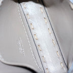 Fendi Nano Bucket Mini 2-Way Shoulder Pouch Chain Gray Ju Leather 7 Silver — view 4