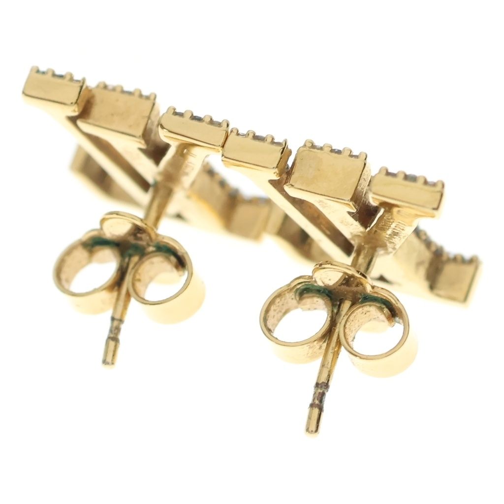 Louis Vuitton LV Iconic Rhinestone Earrings Gold — view 2