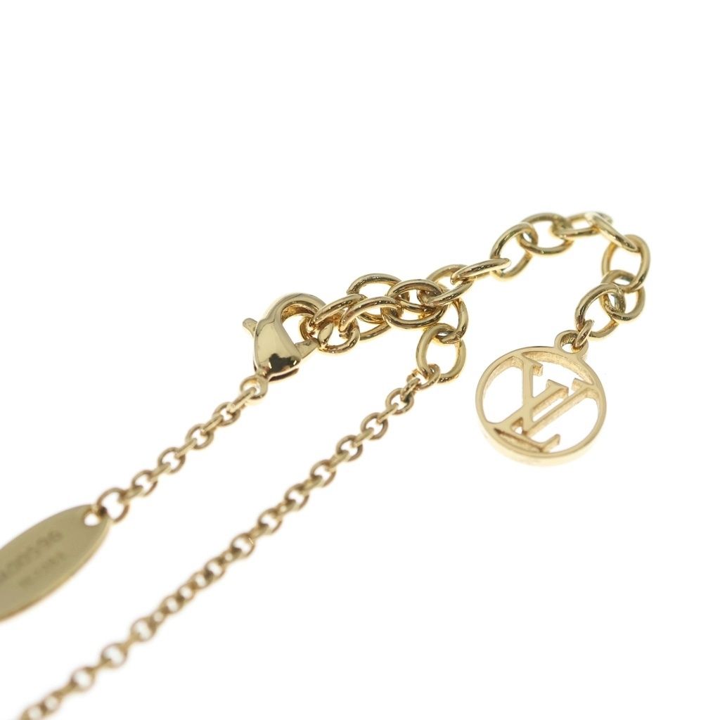 Louis Vuitton LV Iconic Necklace Gold Rhinestone — view 4