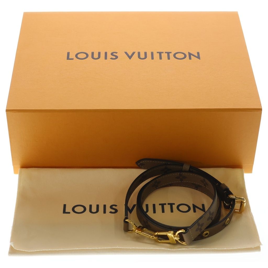 Louis Vuitton Pochette Metis MM Monogram Reverse Leather 2-Way Bag Brown — view 8