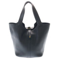 Hermes Picotin MM Mini Bag Black Taurillon Leather Gold
