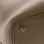 Hermes Picotin Lock 18 Mini Bag Taurillon Beige Dweimar Brown Gold — view 5