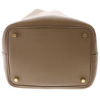Hermes Picotin Lock 18 Mini Bag Taurillon Beige Dweimar Brown Gold — view 4