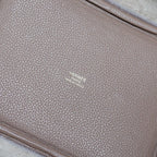 Hermes Picotin Lock 18 Mini Bag Taurillon Beige Dweimar Brown Gold — view 7
