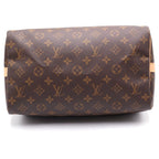 Louis Vuitton Monogram Speedy Bandouliere 30 Leather 2-Way Bag Brown — view 4