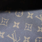 Louis Vuitton Keepall Bandouliere 25 Monogram Atlantic Blue Leather 2-Way Bag — view 7