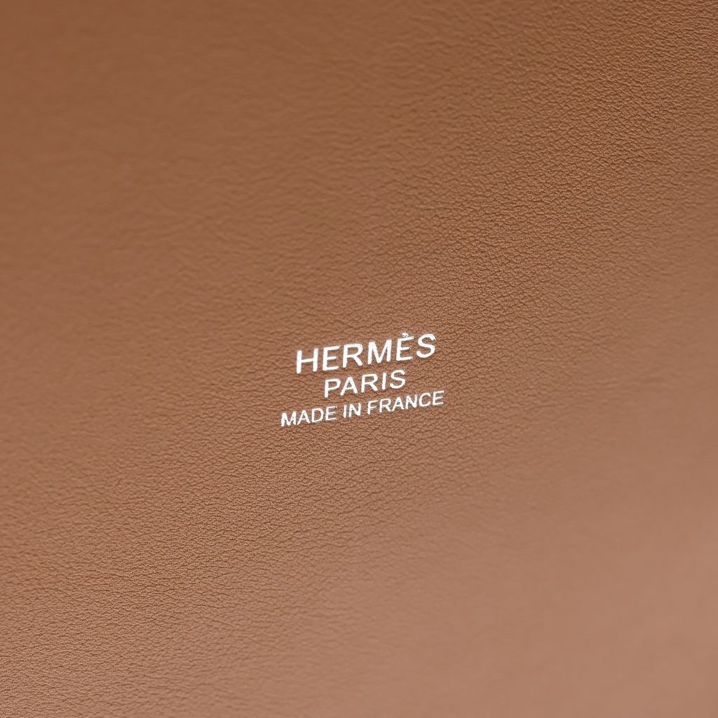 Hermes Garden Picnic PM Gold Natural Rattan Raffia Vor Swift Basket Handbag — view 6