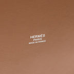 Hermes Garden Picnic PM Gold Natural Rattan Raffia Vor Swift Basket Handbag — view 6