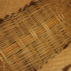 Hermes Garden Picnic PM Gold Natural Rattan Raffia Vor Swift Basket Handbag — view 7