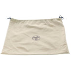 Hermes Garden Picnic PM Gold Natural Rattan Raffia Vor Swift Basket Handbag — view 8