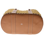 Hermes Garden Picnic PM Gold Natural Rattan Raffia Vor Swift Basket Handbag — view 4