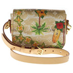 Louis Vuitton Monogram Surf Montsouris Messenger PM Shoulder Bag Beige Leather — view 2
