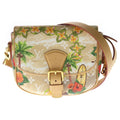 Louis Vuitton Monogram Surf Montsouris Messenger PM Shoulder Bag Beige Leather