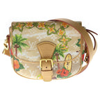 Louis Vuitton Monogram Surf Montsouris Messenger PM Shoulder Bag Beige Leather