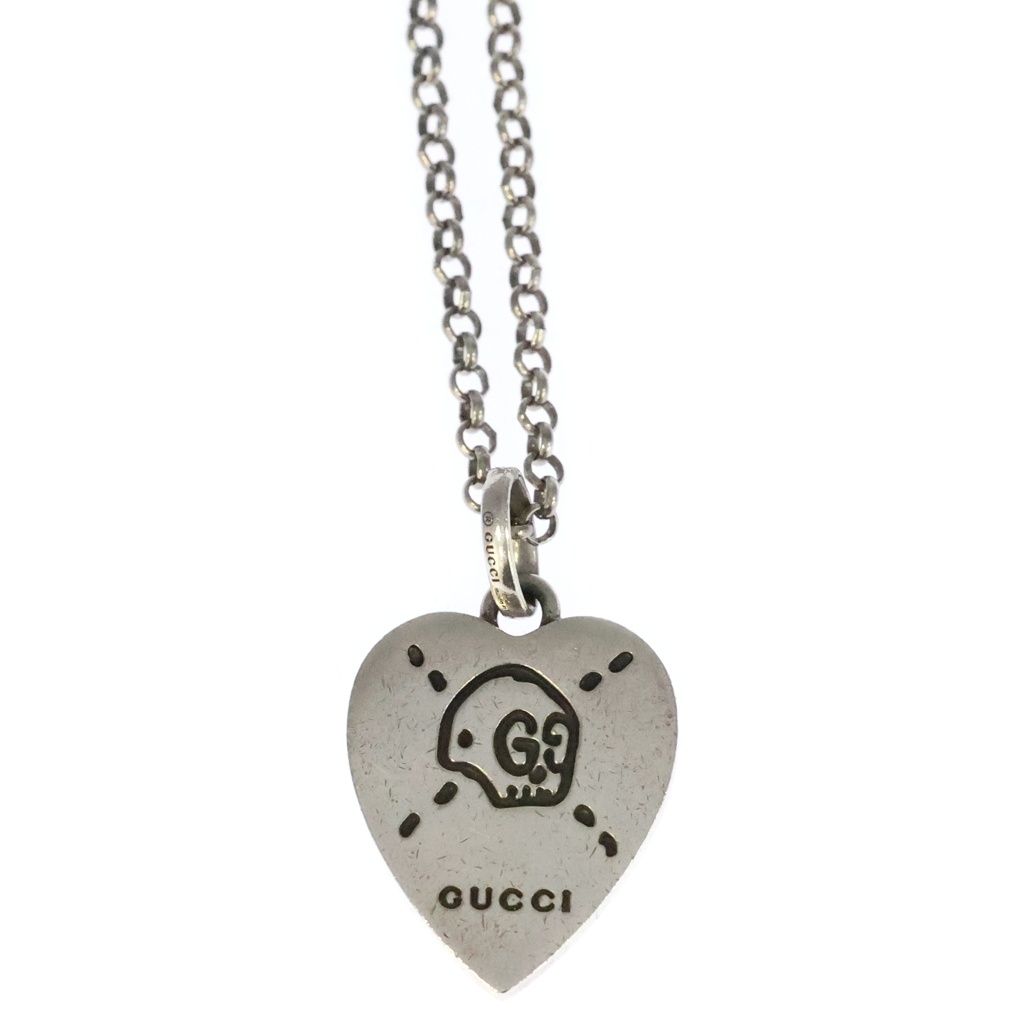 Gucci Ghost Necklace Silver — view 3