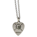 Gucci Ghost Necklace Silver — view 3