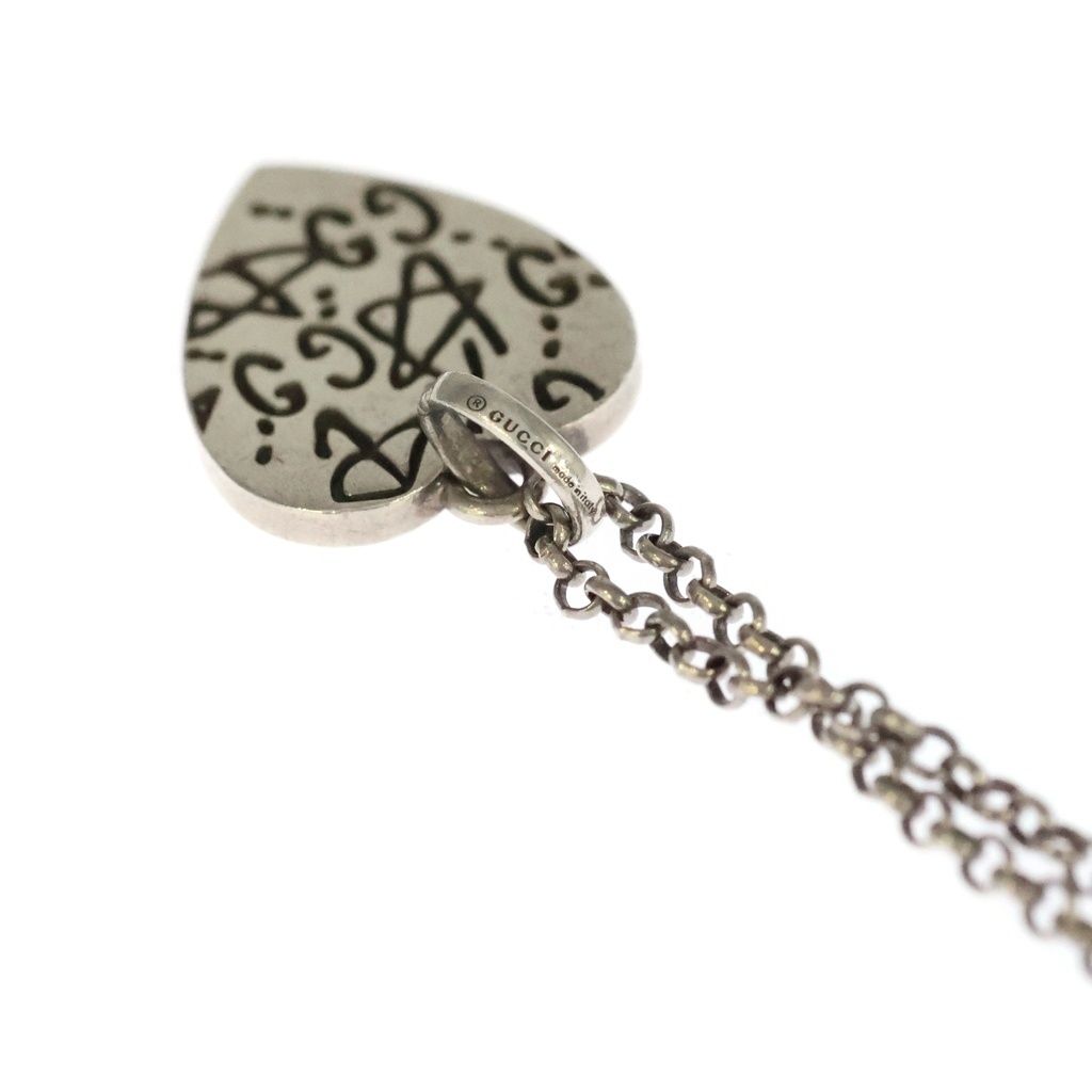 Gucci Ghost Necklace Silver — view 6