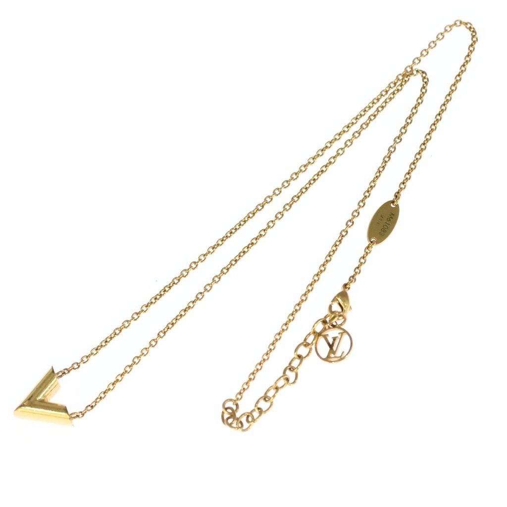 Louis Vuitton Essential Necklace Gold — view 2