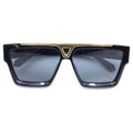 Louis Vuitton 1.1 Evidence Sunglasses Eyewear 60 13 Black Gold