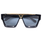 Louis Vuitton 1.1 Evidence Sunglasses Eyewear 60 13 Black Gold