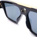Louis Vuitton 1.1 Evidence Sunglasses Eyewear 60 13 Black Gold — view 5