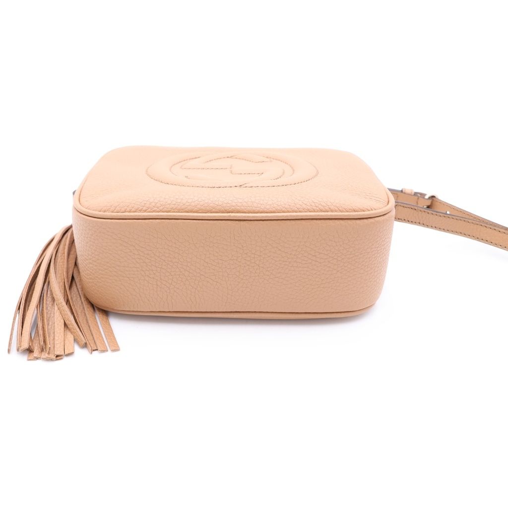 Gucci Soho Interlocking Tassel Flynn Gilet Thermo Small Dis Edge Coat Shoulder Bag — view 4