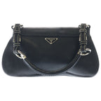 Prada Leather Shoulder Bag Black — view 2
