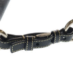 Prada Leather Shoulder Bag Black — view 6