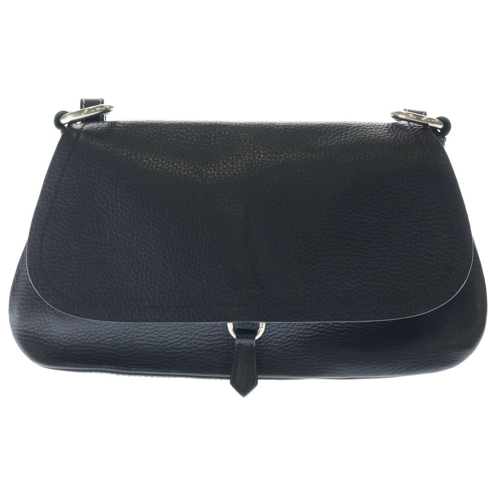 Prada Leather Shoulder Bag Black