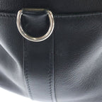 Hermes Toolbox 20 2-Way Shoulder Bag Black Swift Leather Silver — view 8