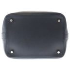 Hermes Toolbox 20 2-Way Shoulder Bag Black Swift Leather Silver — view 4