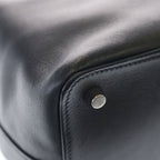 Hermes Toolbox 20 2-Way Shoulder Bag Black Swift Leather Silver — view 5
