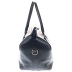 Hermes Toolbox 20 2-Way Shoulder Bag Black Swift Leather Silver — view 3