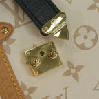 Louis Vuitton Monogram Dunne Side Trunk MM Leather 2-Way Shoulder Bag White — view 6