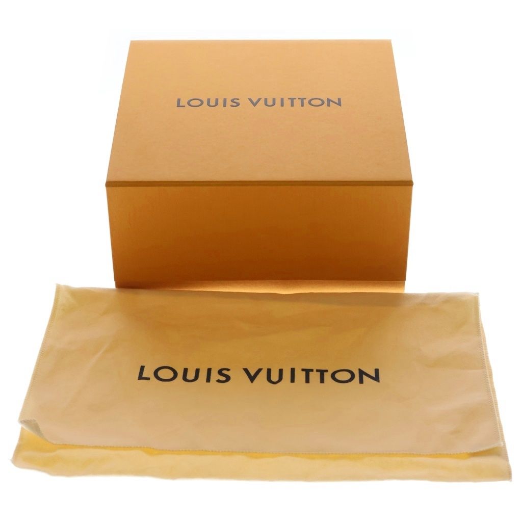 Louis Vuitton Monogram Utility Shoulder Bag Brown Leather Gold — view 8