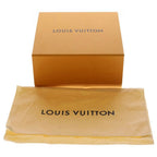 Louis Vuitton Monogram Utility Shoulder Bag Brown Leather Gold — view 8