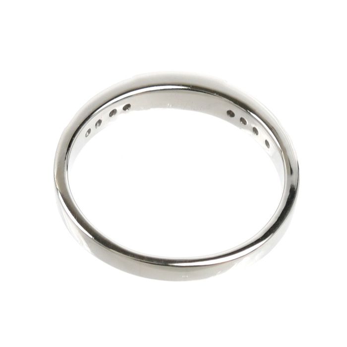 Celine Platinum Ring Diamond Vintage — view 4