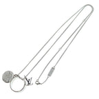 Louis Vuitton Monogram Ring Pendant Chain Silver — view 2