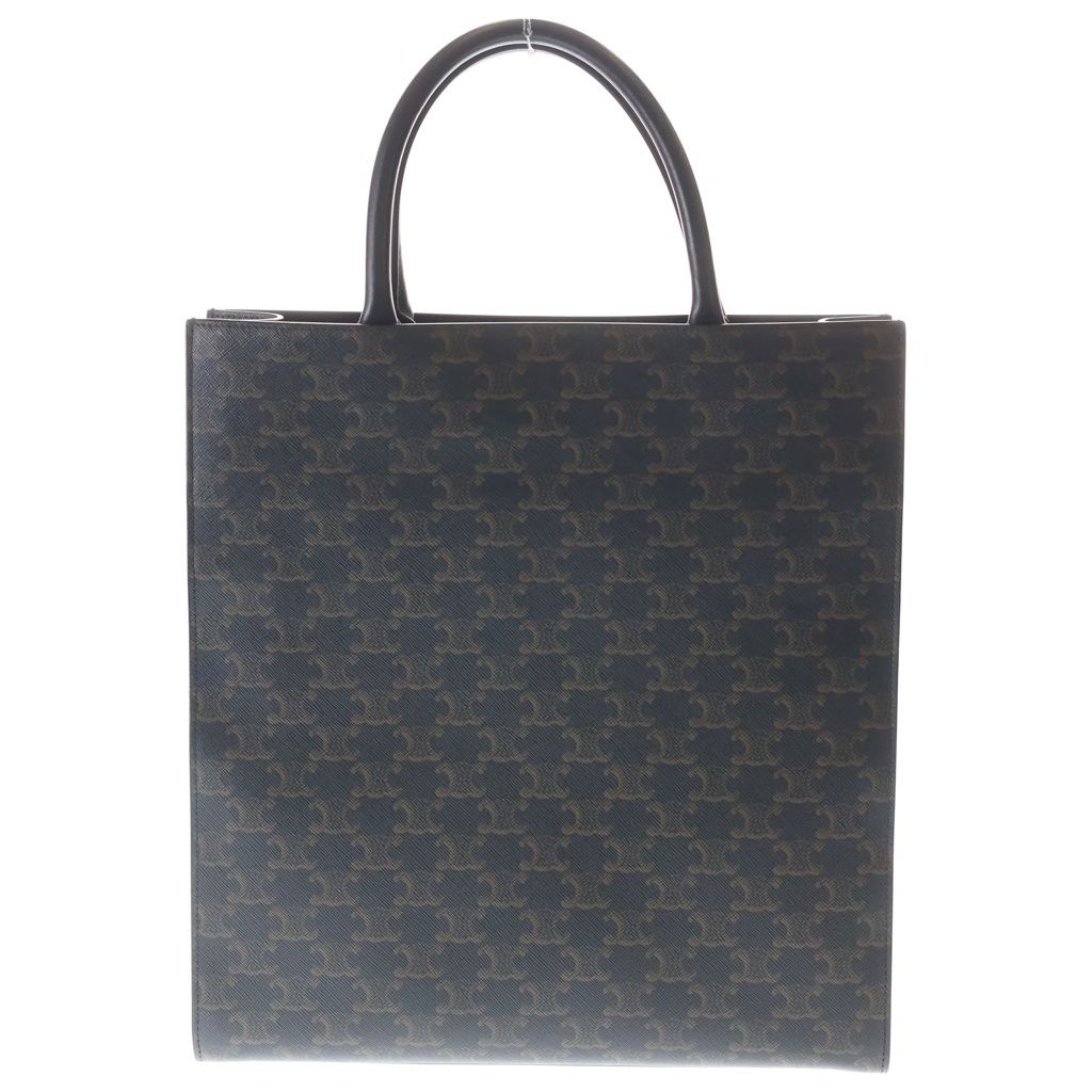 Celine Lyonphe Vertical Cover Triomphe Canvas Brown Handbag — view 2