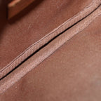 Louis Vuitton Monogram Bum Bag Bosfall Mini Brown Leather Gold — view 8