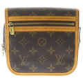 Louis Vuitton Monogram Bum Bag Bosfall Mini Brown Leather Gold