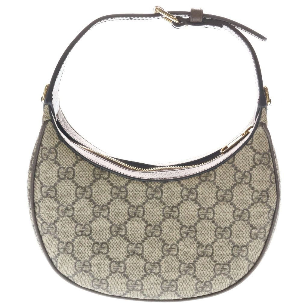 Gucci Ophidia GG Supreme Leather Shoulder Bag Beige Brown — view 2