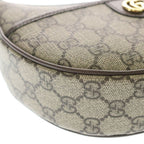 Gucci Ophidia GG Supreme Leather Shoulder Bag Beige Brown — view 5