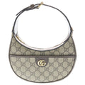Gucci Ophidia GG Supreme Leather Shoulder Bag Beige Brown
