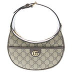 Gucci Ophidia GG Supreme Leather Shoulder Bag Beige Brown
