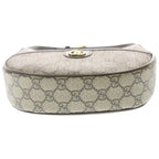 Gucci Ophidia GG Supreme Leather Shoulder Bag Beige Brown — view 4