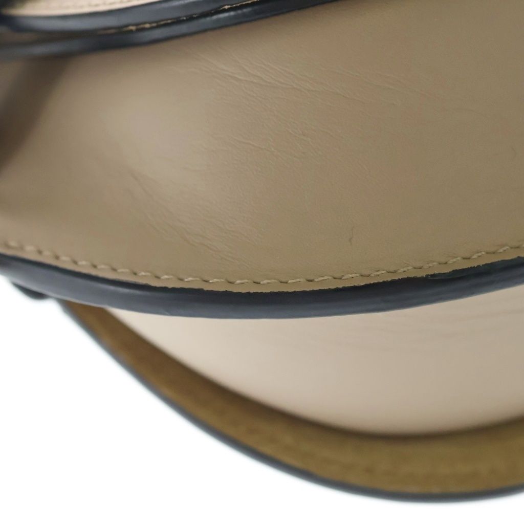 Loewe Gate Dual Small Anagram Logo Leather Shoulder Bag Beige — view 5