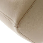 Loewe Pebble Bucket Mini Leather Handbag Gold Beige — view 5