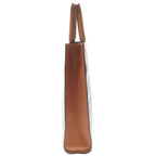 Celine Triomphe Small Vertical Cover 2-Way Shoulder Bag Tote Indigo Blue Gold — view 3