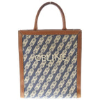 Celine Triomphe Small Vertical Cover 2-Way Shoulder Bag Tote Indigo Blue Gold